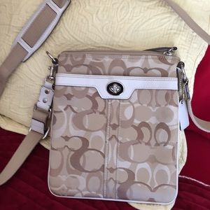Coach signature purse